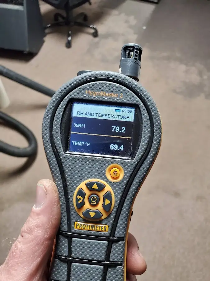 Moisture meter humidity assessment for Mold Remediation & Removal in Sauk Village